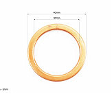 V200-F2 V250-F2 Прокладка глушника 30*40mm