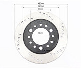 Диск тормозной передний GY6/Honda AF-48 D=180mm, черный