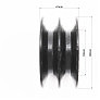 Шкив под коленвал d-25mm (D-85mm 2-х ручейковый, два паза под ремень SPB, металл) 173F/177F/182F/188F/190F
