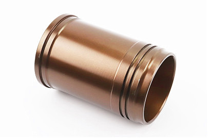 Гильза цилиндра R190N (H-160mm, Dпоршня-90mm, Dвенца-108,75mm, Dверх.пояс-104,75mm, Dниж.пояс-103mm), желтая, с насечкой