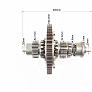 Диференціал у зборі Z-47, Z-15x16, Z-11, Z-16 JR-Q12E (120-1), з блокуванням, без шпонки