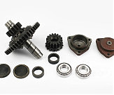 Дифференциал в сборе Z-47, Z-16x16, Z-10 JR-Q12E (120-1) +подшипники 30205-2шт+крышка-2шт (возможен налет)