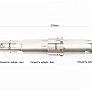 Редуктор фрезы R175/180N/190N/195N — Вал вторичный 81-1, 101-2, (возможен налет)