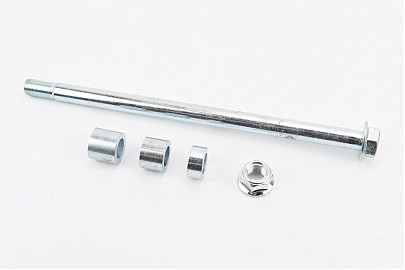 V200-F2 V250-F2 Ось колеса заднего d17mm; L305mm + 3 втулки + гайка