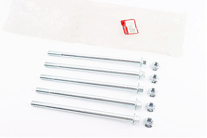 Ось переднего колеса d10mm; L180mm + гайка, 5 шт