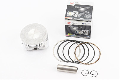 Поршень к-кт CB/CG250cc 65,5мм +0,50 (высота 42,5мм; палец 15мм)