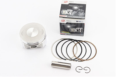 Поршень к-кт CB/CG250cc 65,5мм STD (высота 42,5мм; палец 15мм)