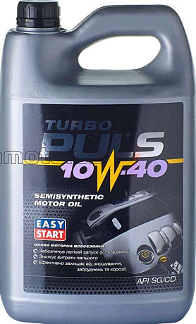 Масло   4T, 4л   (SAE 10W-40, полусинтетика)   PULS