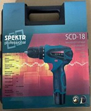 Шуруповёрт аккумуляторный Spektr 18В SCD-18 SVET