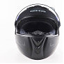 Шлем интеграл, закрытый (сертификация DOT)+откидные очки BLD-M61 S (55-56см), ЧЕРНО-СИНИЙ (флюоресцентный)