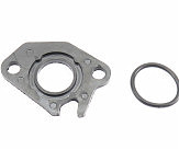 Прокладка патрубка карбюратора Honda DIO AF34/35 (пластмасс) d-18mm + манжет