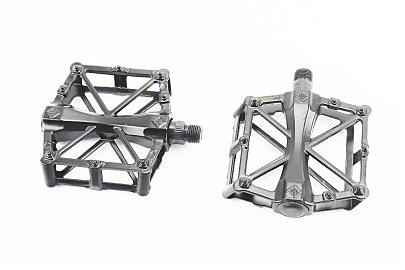 Педали BMX 9/16" (90x90x20mm) алюминиевые, чёрные