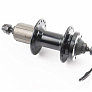 Втулка задняя MTB алюминиевая 14Gx36H под кассету 8-10зв, Disk-brake, крепл. эксцентрик, чёрная MS37R