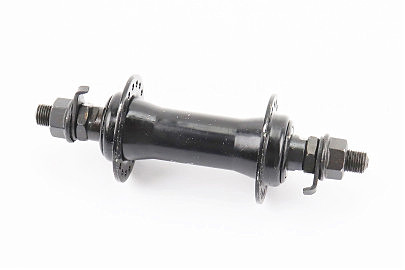 Втулка передняя MTB 14Gx36H, Disk-brake (резьба), крепл. гайка, чёрная SF-A07F