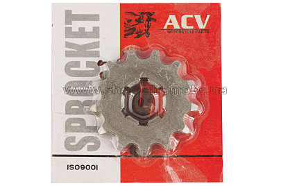 Звезда трансмиссии (передняя)   ВОСХОД   428-13T    (сталь 20)   ACV