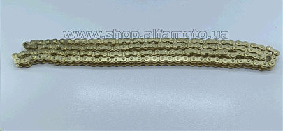 Цепь трансмиссии   530-120L   Honda, Suzuki, Yamaha, Kawasaki   (жёлтая)   DGC