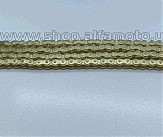 Цепь трансмиссии   530-120L   Honda, Suzuki, Yamaha, Kawasaki   (жёлтая)   DGC