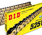 Привідний ланцюг 525VX3 Gold DID 525VX3 G&B-128ZB 128х525