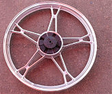 Диск колеса   1,4 * 17   (зад, барабан)   (легкосплавный)   Delta VDK-2