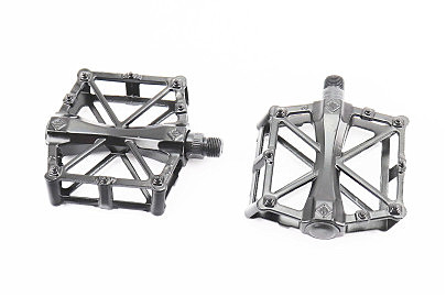 Педали BMX 9/16" (90x90x20mm) алюминиевые, чёрные