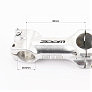 Вынос руля MTB 28,6x31,8х90мм, алюминиевый, серый С369-8