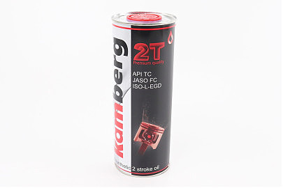 Масло 2T — полусинтетическое универсальное "2Т Premium quality", 1L, Metal