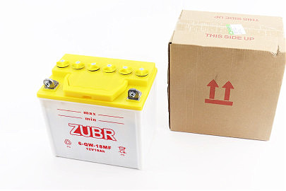 Аккумулятор 12V18Аh 6-QW-18MF кислотный (L185*W125*H170mm)