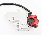 V200-F2 V250-F2 Тормозная система задняя в сборе