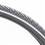 Шина 28" 700-40С (42-622) дорожная "елка" С1446 с белой полосой