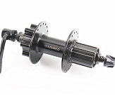 Втулка задня MTB алюмінієва 14Gx36H під касету 8-10зв, Disk-brake Center Lock, кріпл. ексцентрик, чорна FH-TX506