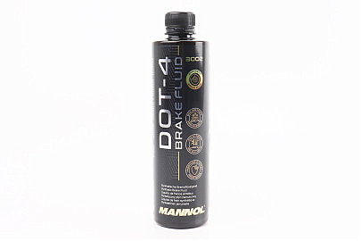 Тормозная жидкость синтетическая "DOT-4", 450ml