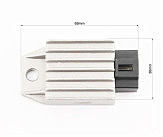 Реле-регулятор напряжения (контакты квадрат), от 5шт -10%