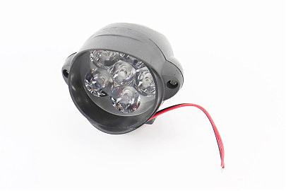 Фара дополнительная светодиодная влагозащитная — 6 LED с креплением "капля"  85*65мм