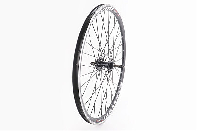 Колесо 26" заднее Disk-brake, обод алюминиевый, втулка 14Gx36H, под вольнобег, крепл. гайка, "GRAVITY" (возм. царапины)
