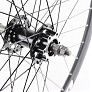Колесо 26" заднее Disk-brake, обод алюминиевый, втулка 14Gx36H, под вольнобег, крепл. гайка, "GRAVITY" (возм. царапины)
