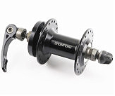 Втулка передняя MTB алюминиевая 14Gx36H, Disk-brake, крепл. эксцентрик SF-A210F