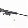Насос пластмассовый, универсальный под штуцера Schrader&Presta, чёрный M21-02