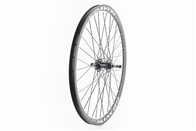 Колесо 27,5" заднее Disk-brake, обод и втулка 14Gx36H алюминиевые, под вольнобег, крепл. гайка, "GRAVITY"