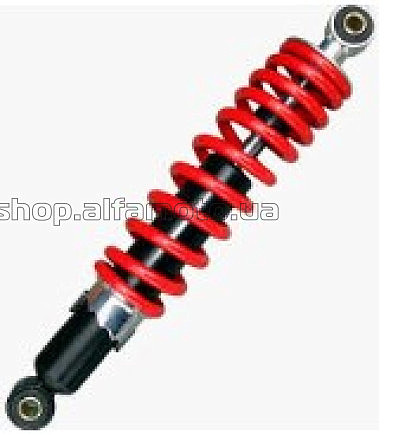 Амортизатор   ATV 125   255mm регулируемый   (задний) бело-красный VV