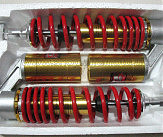 Амортизаторы (пара)   универсальные   320mm, газомасляные   (красные)   BBC