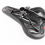 Сиденье MTB 280x160мм, чёрно-бело-красное YF-1050