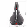 Сиденье MTB 280x160мм, чёрно-бело-красное YF-1050