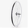 Колесо 28" заднее, обод "капля" алюминиевый, втулка ХВЗ VELOSTEEL (Чехия) 14Gх36H, крепл. гайка, серое