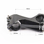 Вынос руля MTB 28,6x31,8х80мм, алюминиевый, чёрный RA-009