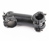 Вынос руля MTB 28,6x25,4х90мм (25°), алюминиевый, чёрный AL-115