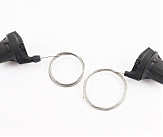 Перемикачі (грипшифт) 3x7 швидкості, чорні SL-RV300