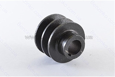 Шкив ремня ведомый 2-х ручейковый м/б   168F/170F   (6,5/7Hp)   (20mm)   EVO
