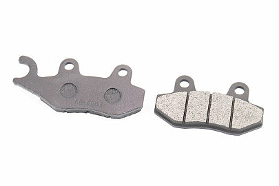 V200R Тормозные колодки (дисковые) левое ухо, RACE/STORM/CG/СВ/HONDA-LS125;NSR 50;MBX 50/LIFAN/KYMCO-Pulsar/LONCIN, к-кт 2шт
