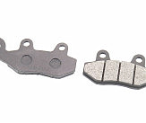 V200R Тормозные колодки (дисковые) левое ухо, RACE/STORM/CG/СВ/HONDA-LS125;NSR 50;MBX 50/LIFAN/KYMCO-Pulsar/LONCIN, к-кт 2шт