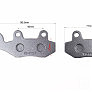 V200R Тормозные колодки (дисковые) левое ухо, RACE/STORM/CG/СВ/HONDA-LS125;NSR 50;MBX 50/LIFAN/KYMCO-Pulsar/LONCIN, к-кт 2шт